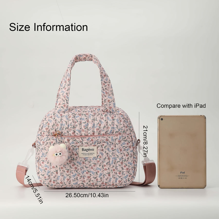 [Sac maman portable] Nouveau Sac Maman Mignon à Motifs Floraux — Monptitlou