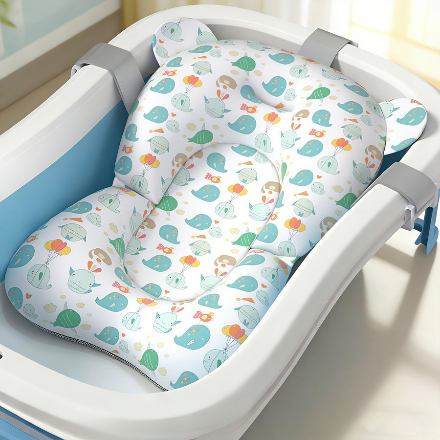 1 tapis de bain gonflable pour bébé avec motif de dessin animé — Monptitlou