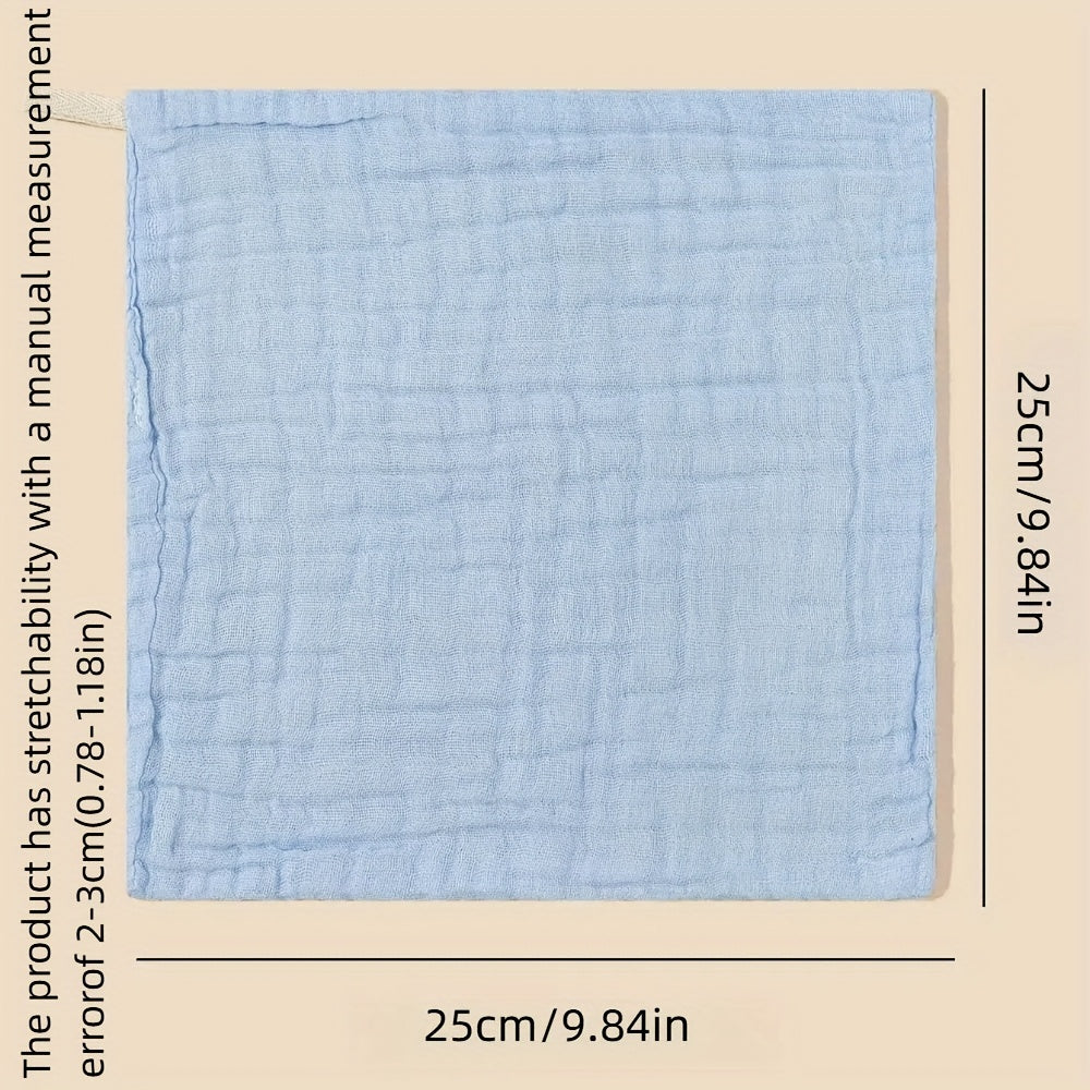 Pcs 25 X 25Cm 100% Coton Gaze Nouveau-né Bébé Infant Dessin Animé — Monptitlou