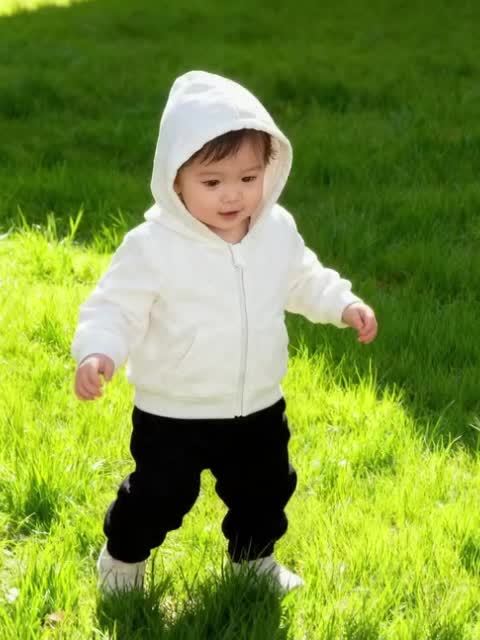 Sweat-shirt de sport unisexe pour enfant, 1 pièce